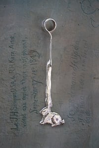 Image 1 of Silver Rabbit Toker with Lavender Spinel