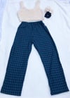 100% Brushed Cotton winceyette Soft Tartan trousers 