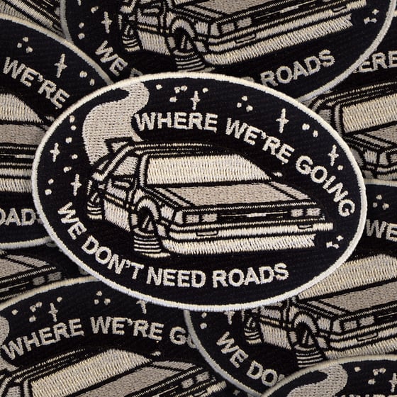 Image of Delorean patch