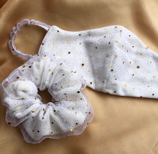 Sparkle scrunchie 