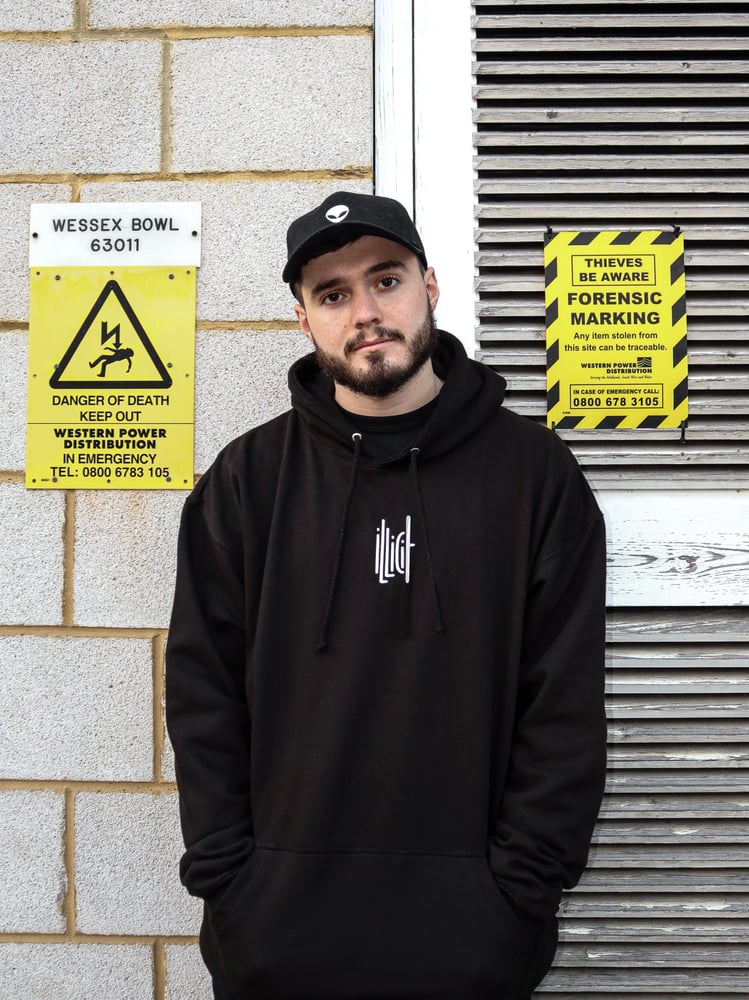 Image of essential hoodie (black)