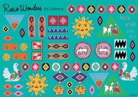 Image 1 of folk Sticker Sheet