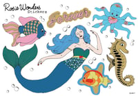 Image 1 of Forever Mermaid Stickers