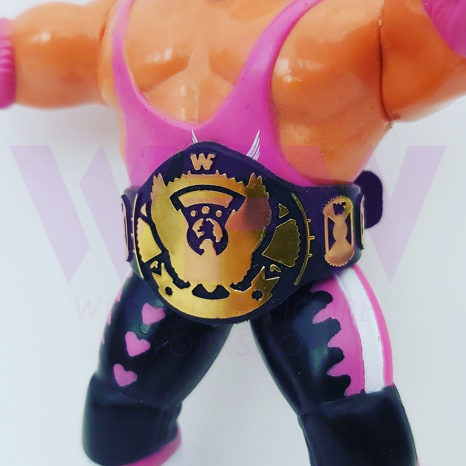 Belt for WWF WWE Hasbro Galoob  Wrestling Figures 1xEagle Retro Belt WFW 
