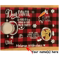 Image 2 of Santa’s Snack Placemat 