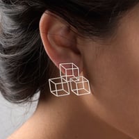 Image 2 of EARRING  silver  #032-27