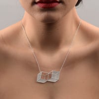 Image 2 of NECKLACE  silver #032-17