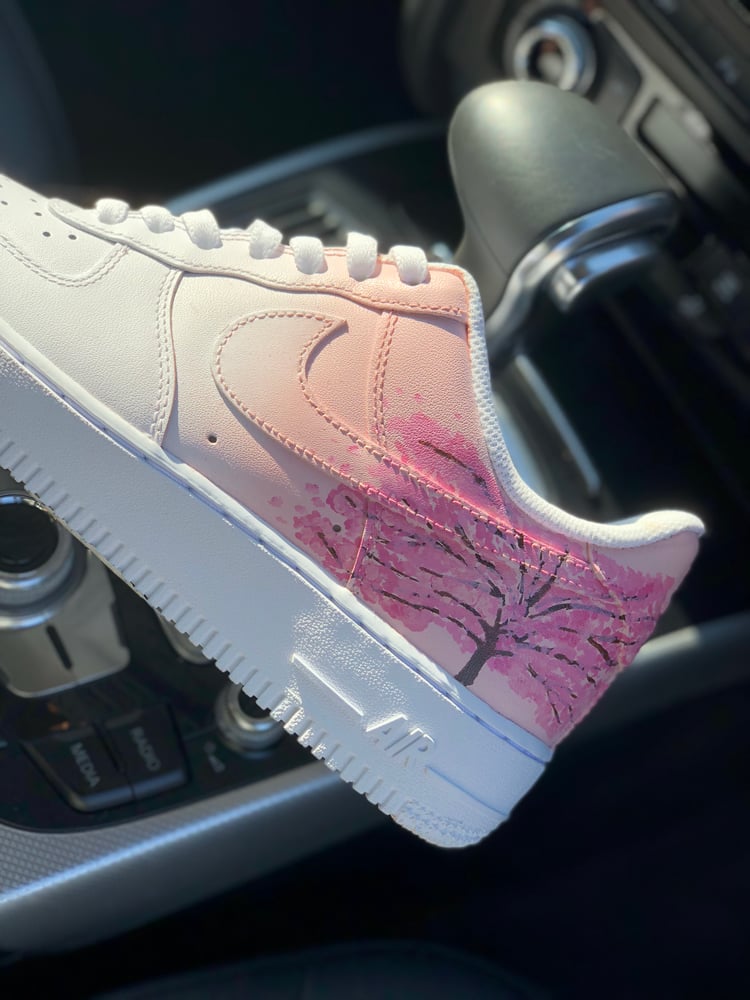 Image of Nike Air Force One x KylieBoon “CHERRY BLOSSOM”