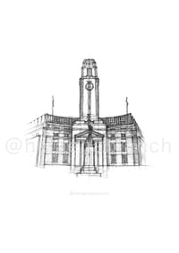 Luton Town Hall (Print)