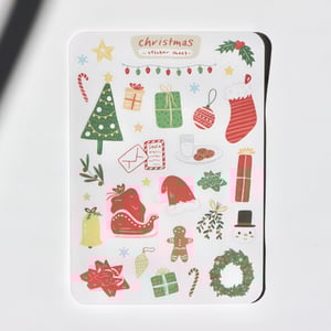 Image of Christmas Sticker Sheet