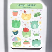 Froggy Friends Sticker Sheet