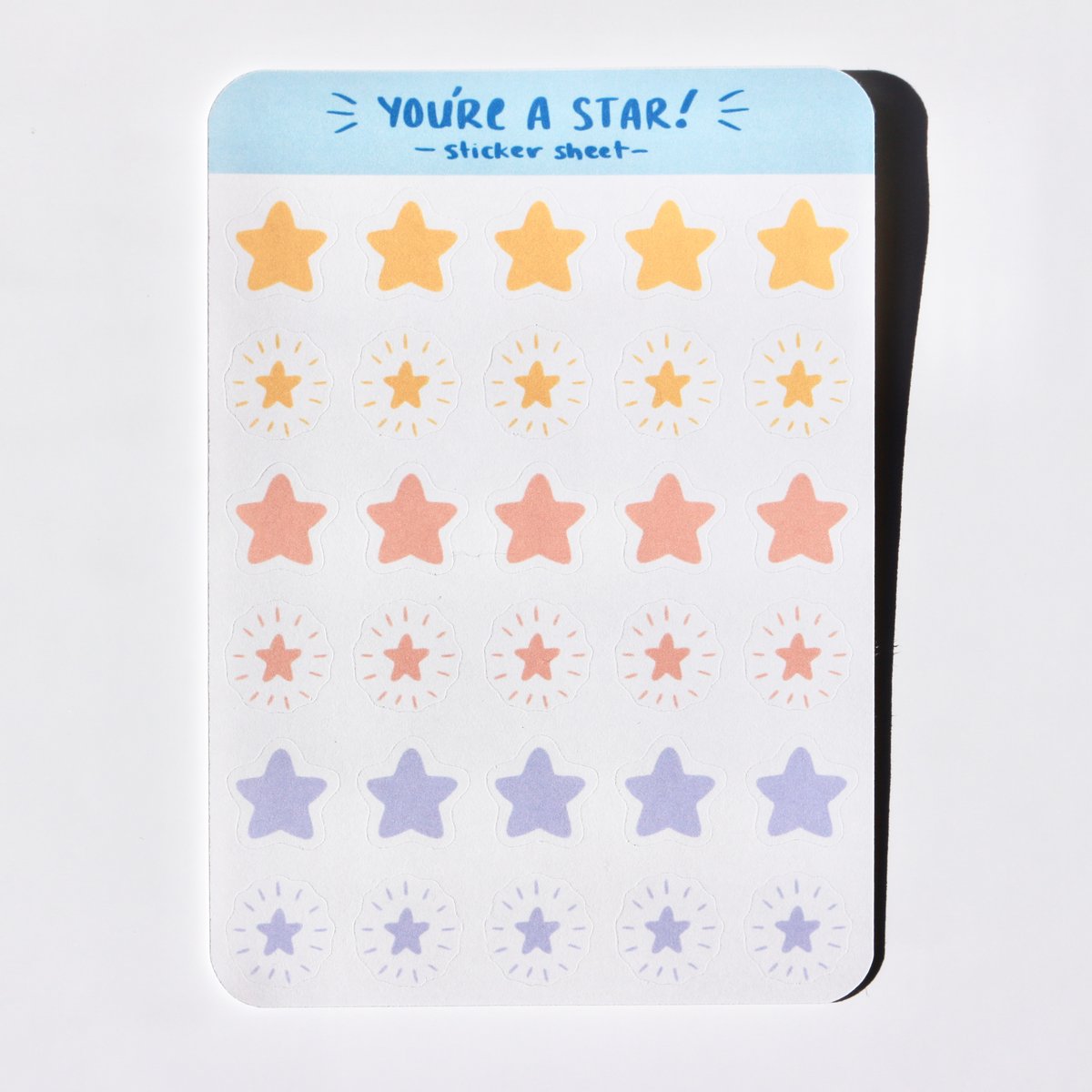 Image of You're A Star Sticker Sheet