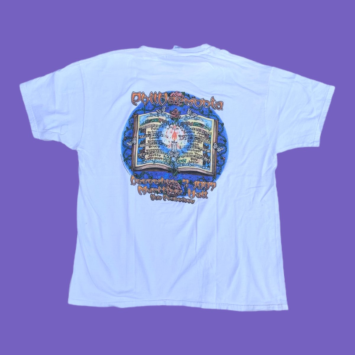 Original Vintage Phil Lesh 1997 / Philharmonia at Maritime Hall!! - X-Large!