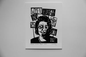 Image of Women's Wisdom Project Print: Coretta Scott King