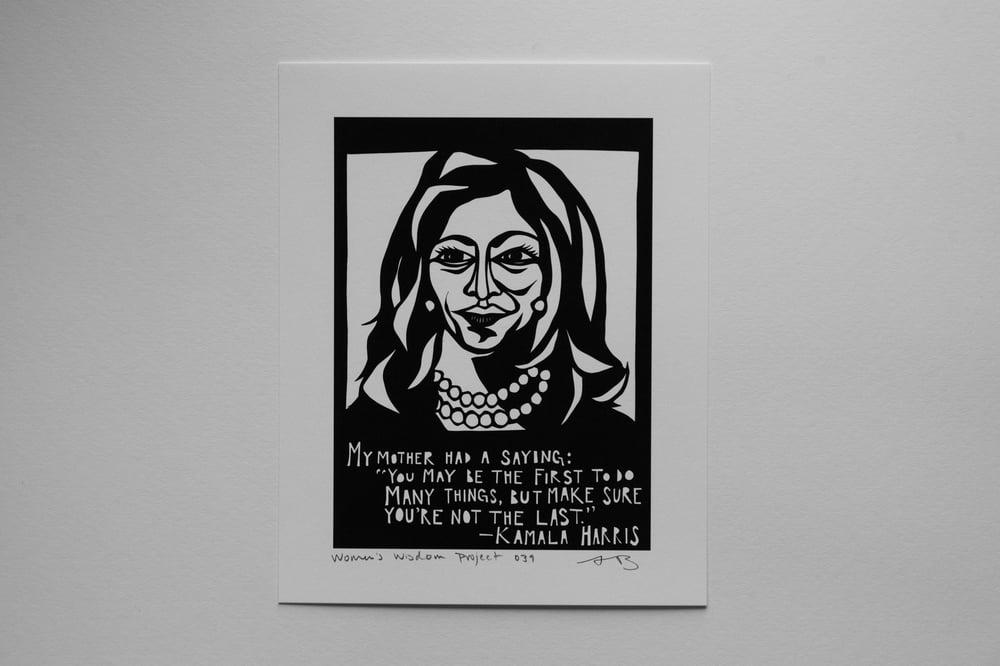 Image of Women's Wisdom Project Print: Kamala Harris