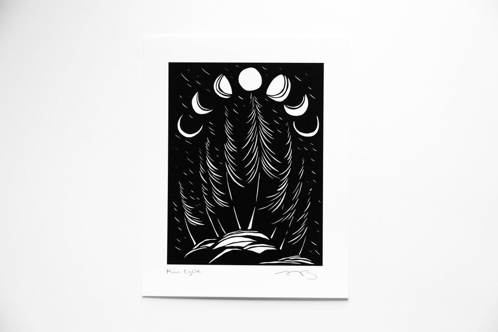 Image of "Moon Cycle" 8x10" Print