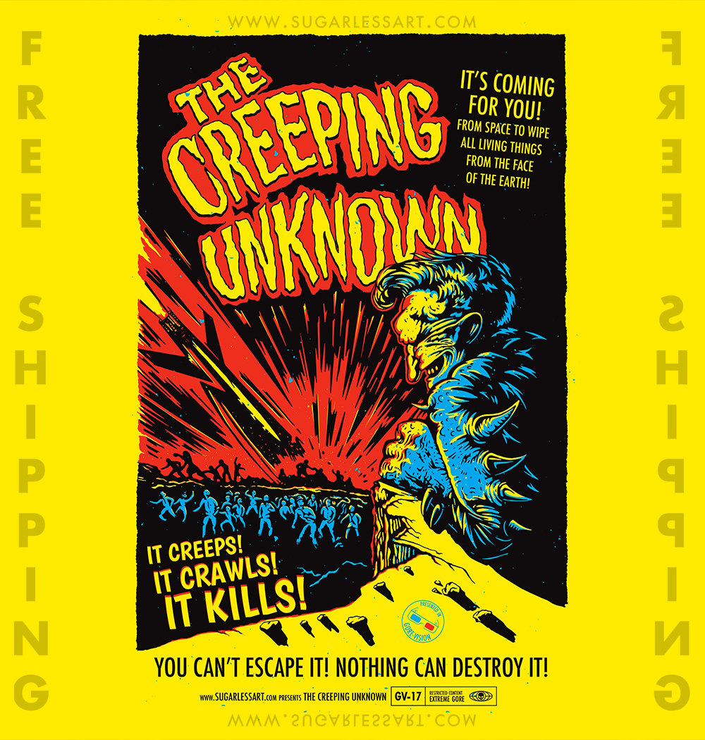 The Creeping Unknown Poster