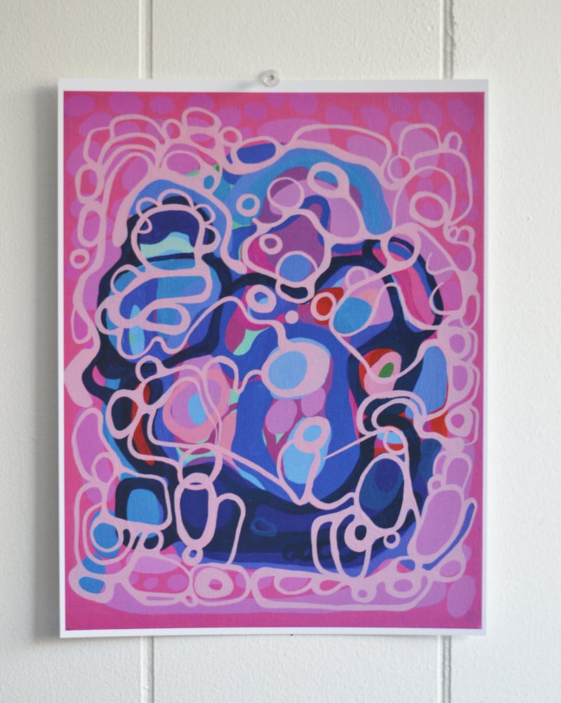 Image of Pink Practice Print