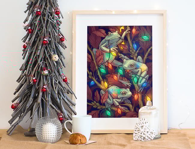 Baby it's Toad Outside Print