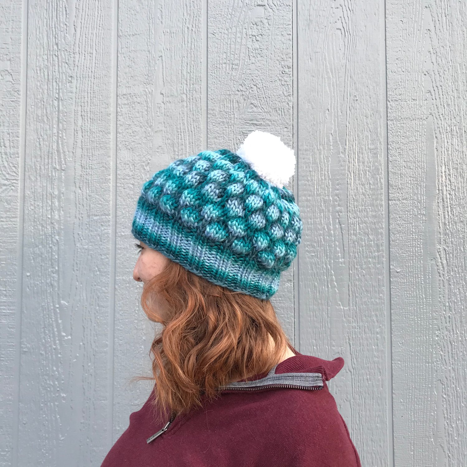 Image of Knitted Beanie - Seafoam 