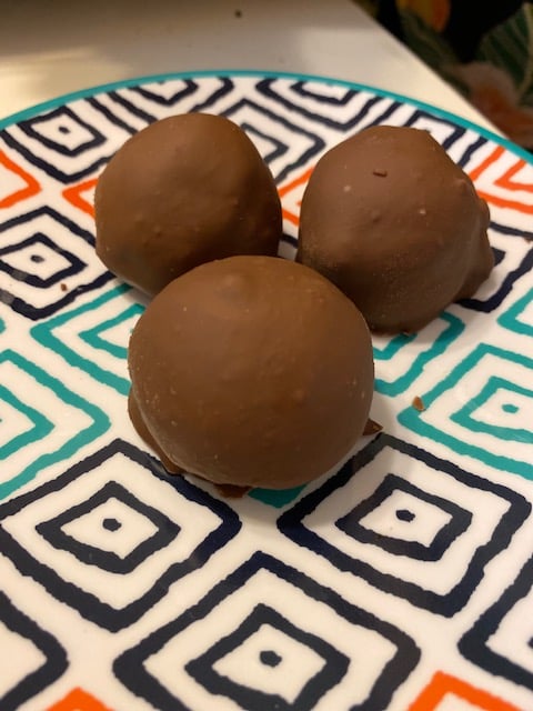 Milk Chocolate Truffles in a box