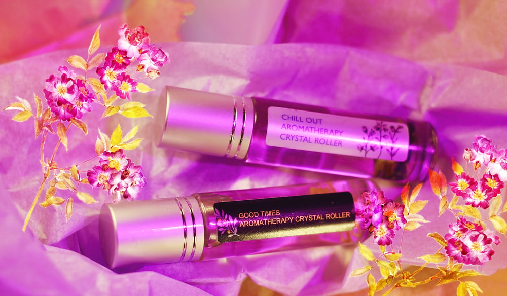 Image of CHILL OUT AROMATHERAPY CRYSTAL ROLLERS
