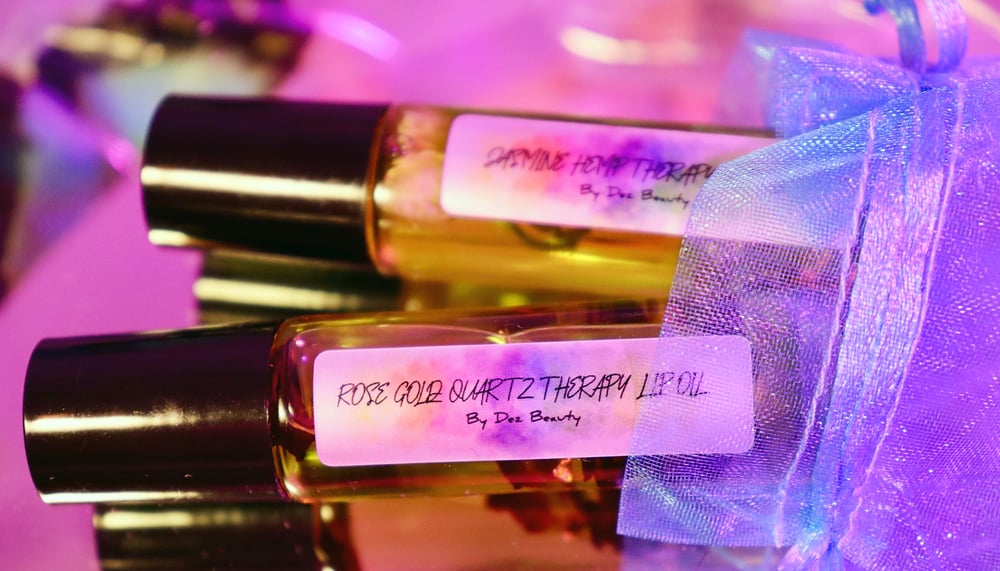 Image of ROSE GOLD QUARTZ THERAPY LIP OIL 