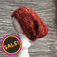 Image 1 of Knitted Beanie - Fire