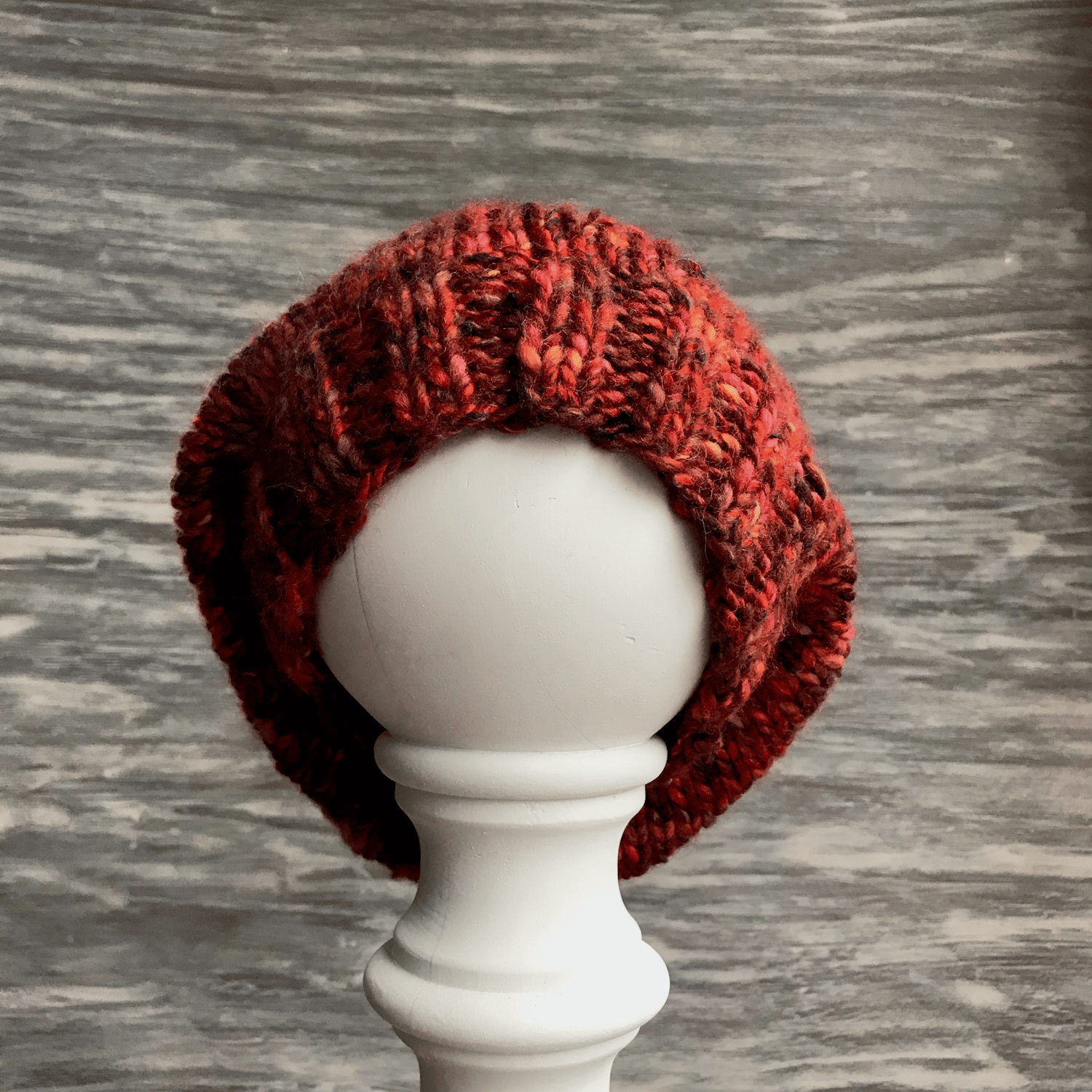 Image of Knitted Beanie - Fire