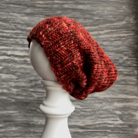 Image 4 of Knitted Beanie - Fire