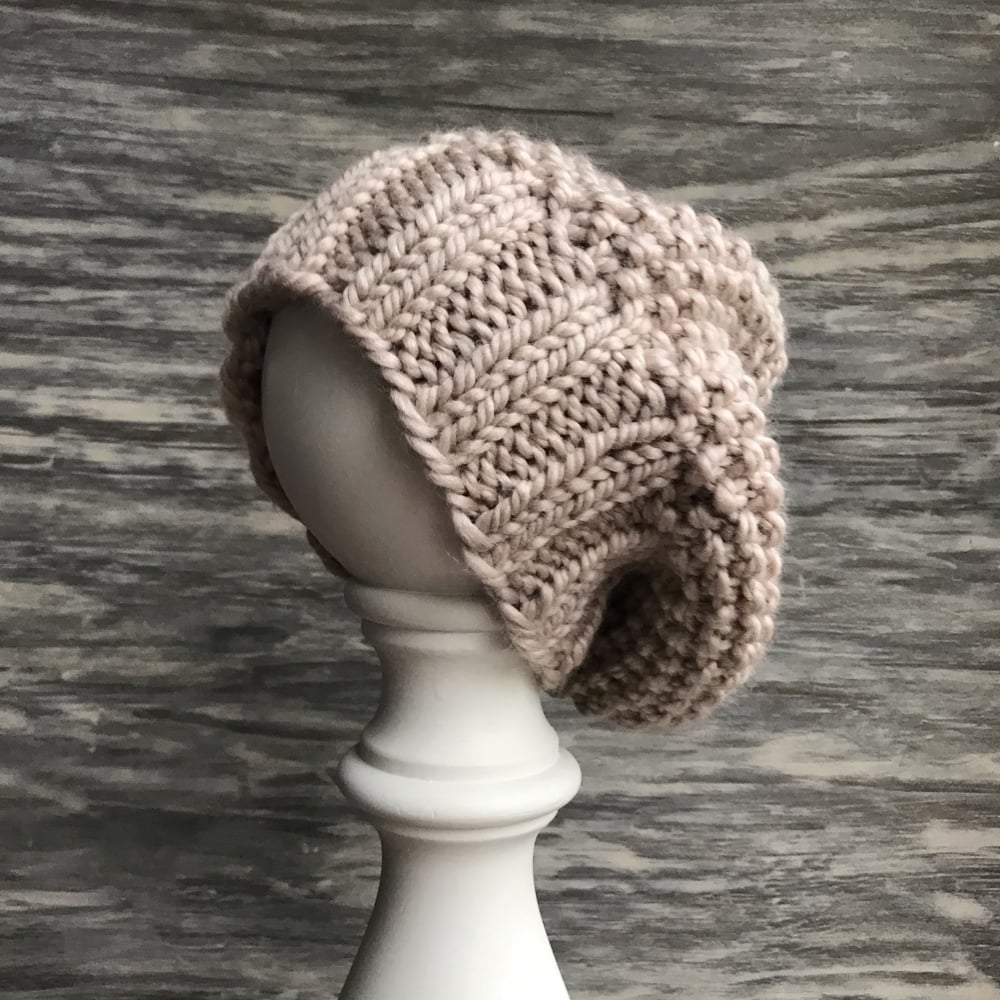 Image of Knitted Beanie - Flax