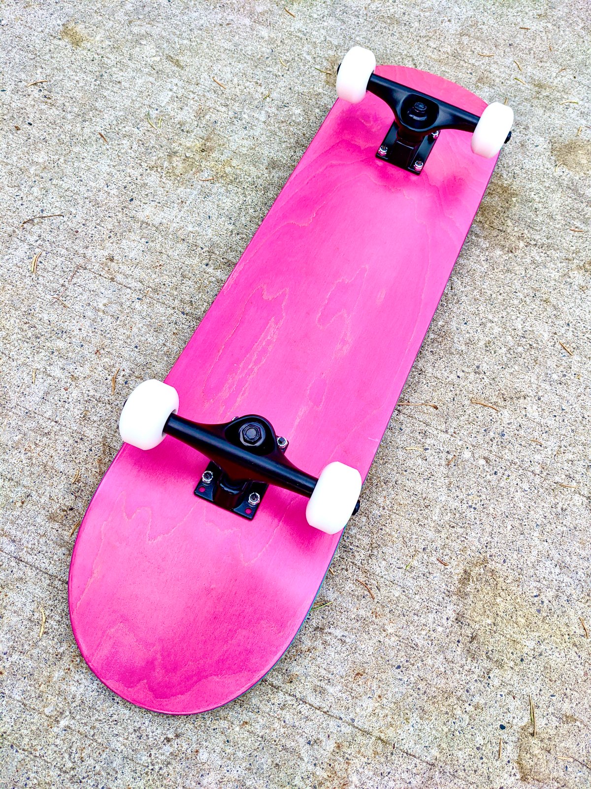 mini skateboard pink