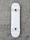 All White Complete Skateboard