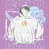 "Frost Thorn" Embroidered Hoodie |  Orange & White