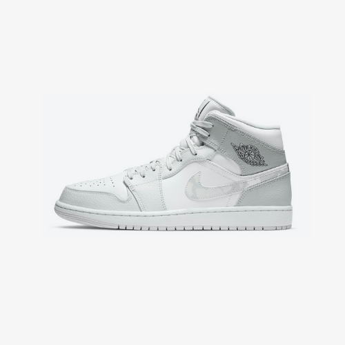 Image of Jordan 1 Mid Grey Camo