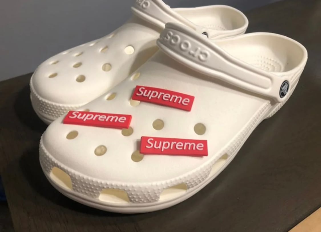 supreme charms for crocs