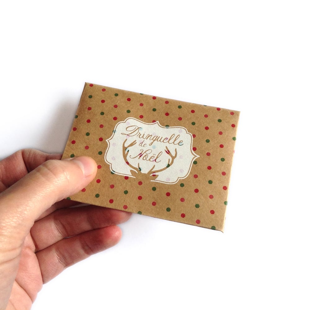 Image of Mini enveloppe à dringuelle [de Noël]