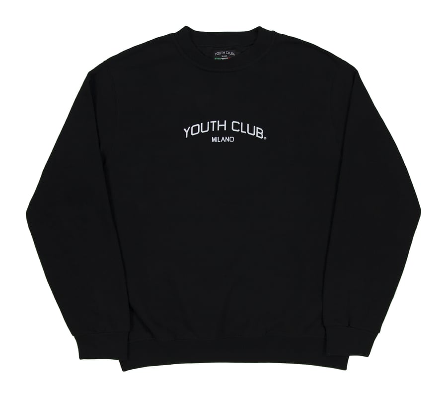 Image of Company Logo Crewneck / Black