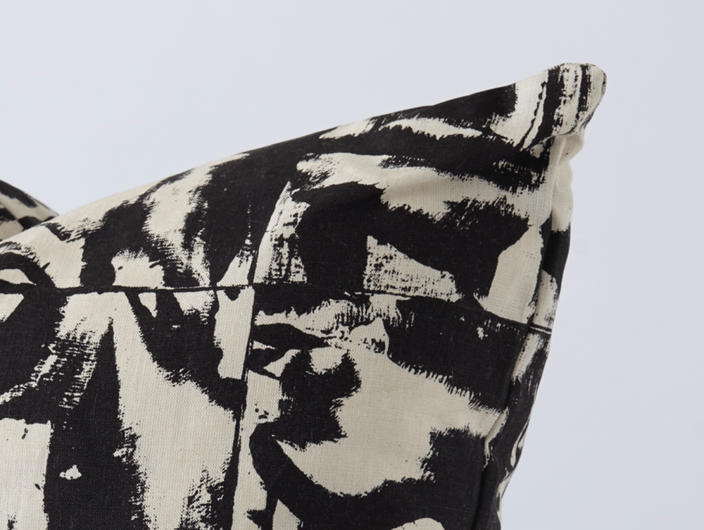 Image of Bloc cushion in 3 colour-ways by Stoff Studio