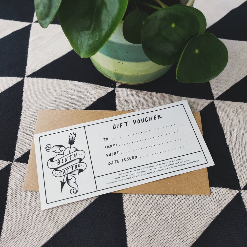 Tattoo Gift Vouchers