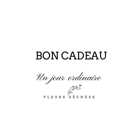 Image of { BON CADEAU } 