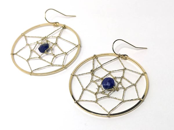 Image of Boucles d'oreilles "Dreamcatcher"
