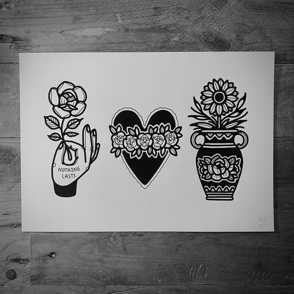 Image of FLORA - A4 PRINT 