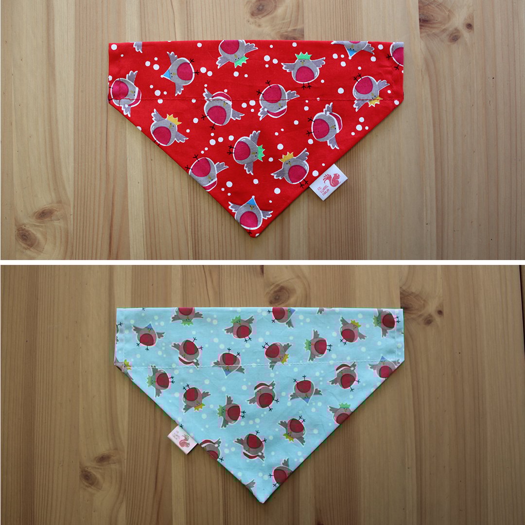 Image of Christmas Robin Bandana