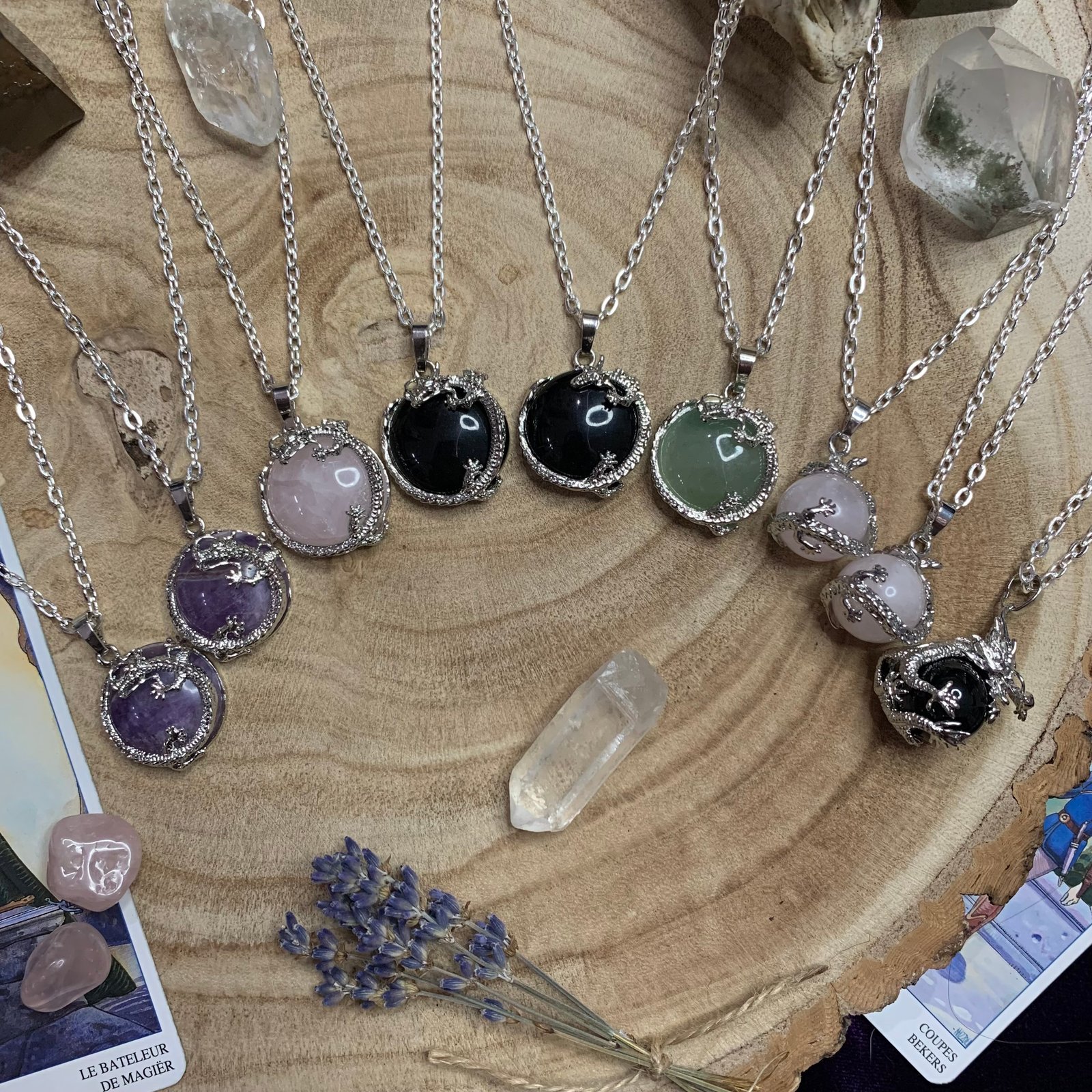 925 Sterling Silver Dragon Necklace Women Heart Austrian Crystal Pendant  Jewelry | eBay