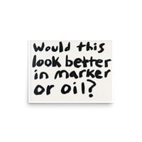 Image 3 of marker or oil?