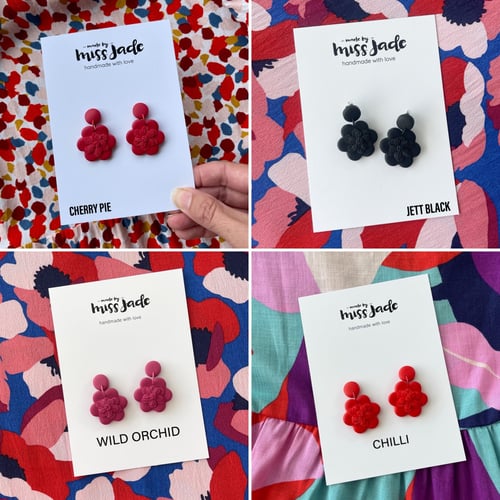 Image of Blooms (matching colour jump rings)