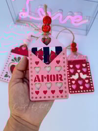 Image 1 of VALENTINE'S DAY GIFT CARD TAGS