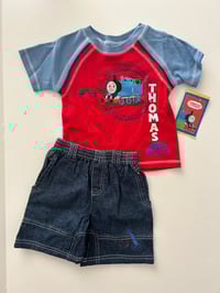 Image 1 of Thomas train 2piece set