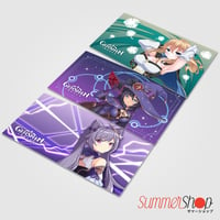 GENSHIN IMPACT MOUSEPAD ( KEQING , MONA , JEAN )